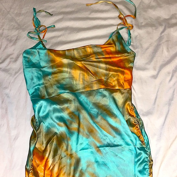 Women's multi color mini dress - Picture 1 of 5